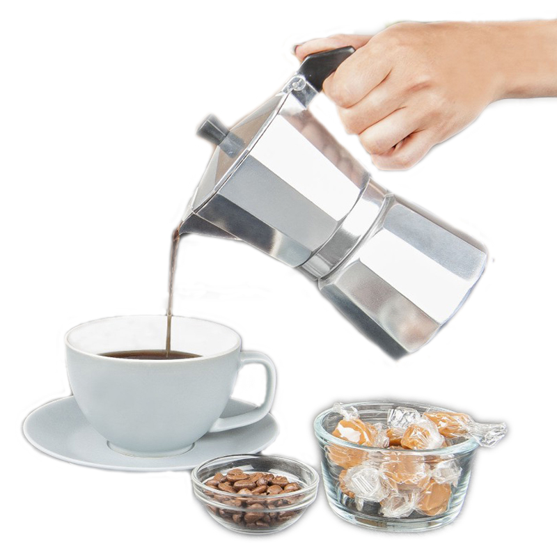 Coffee Equipment Wdt - Pembuat Kopi Espresso Aluminium Pembuat Kopi