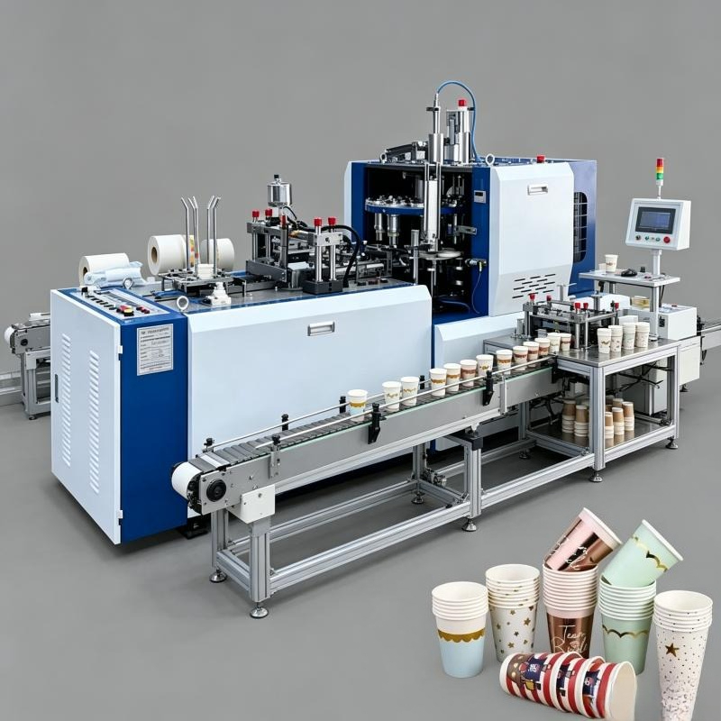 Equipment Of Coffee Machine - Mesin Pembuat Gelas Kertas Sekali Pakai