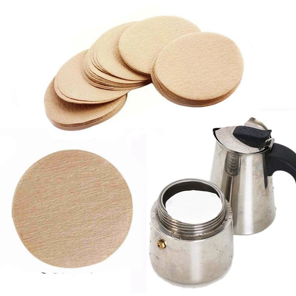 Coffee Equipment V60 - 100 Buah Kertas Penyaring Kopi Bulat