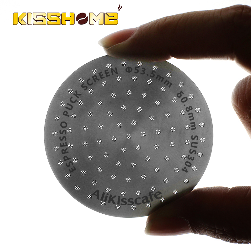 Puck Screen Mesh - Layar kepingan kopi, 51mm 53.5mm 58.5mm