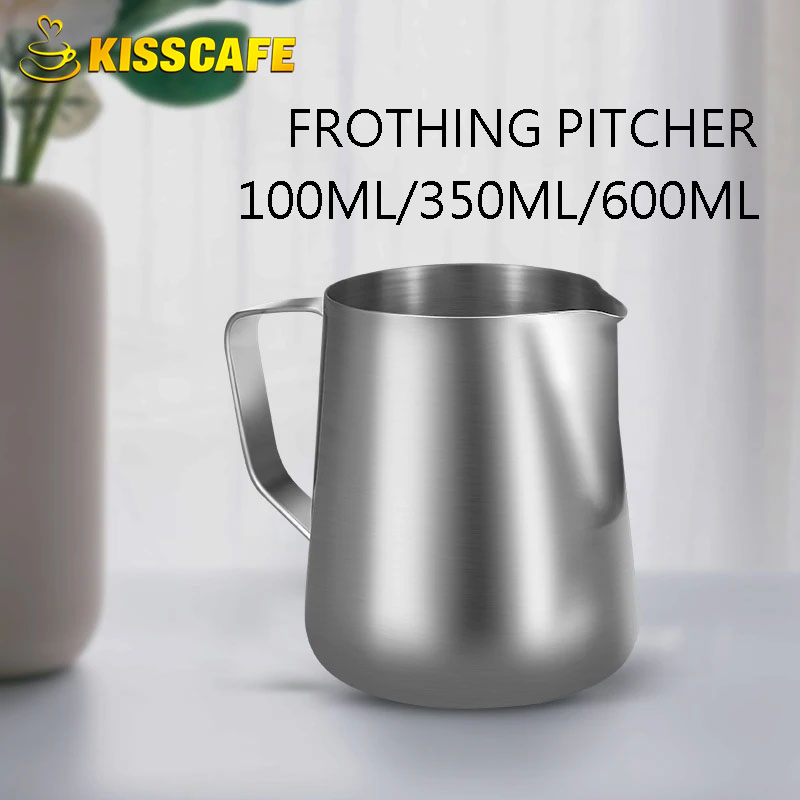 Milk Steaming Pitcher - Teko susu Frother, wadah baja tahan