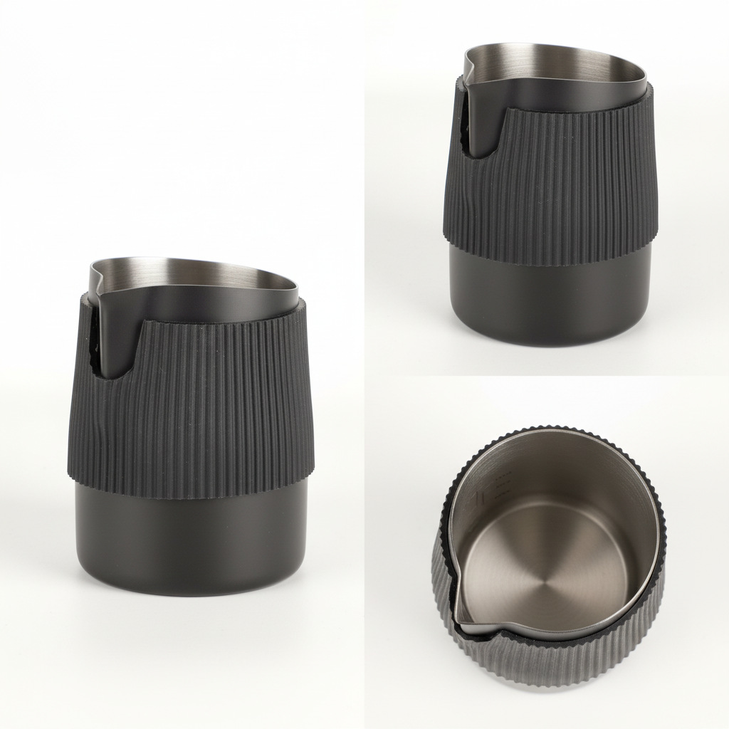 Magpie Handleless Milk Frothin - Milk Steaming Pitcher ulasan dan harga