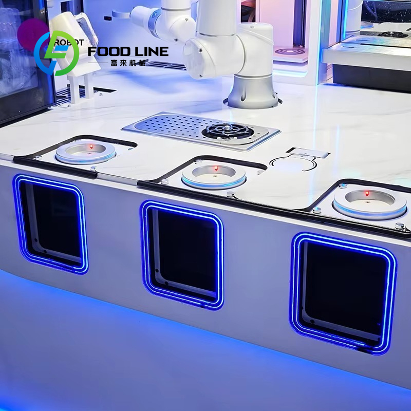 Mesin Penjual Kopi Robot Baris - Equipment Of Coffee Machine ulasan dan harga