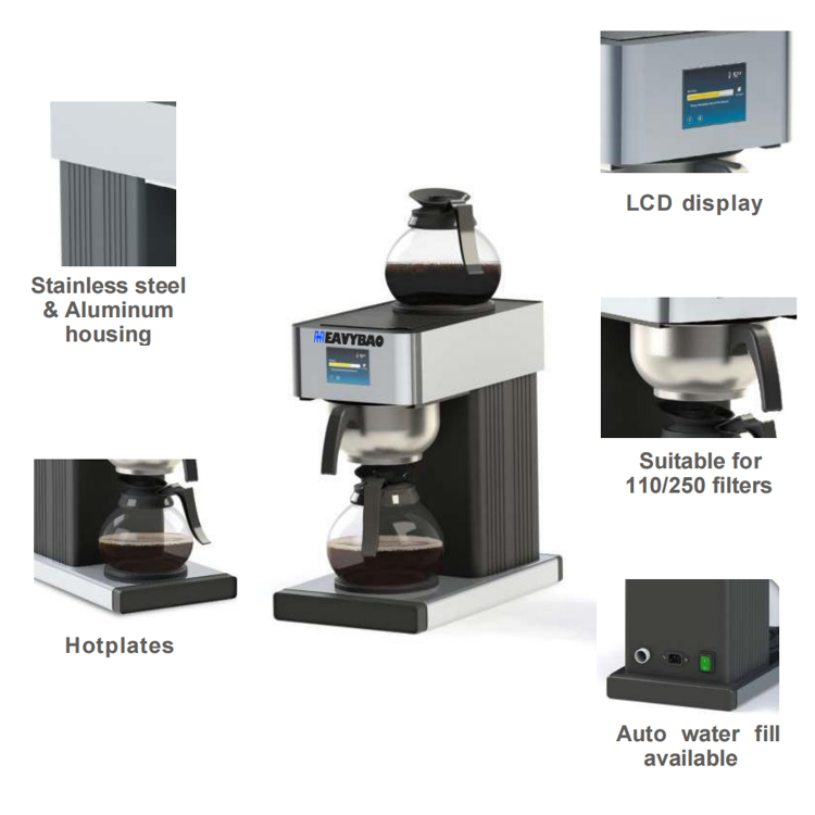 Mesin Pembuat Kopi Amerika Lis - Coffee.Equipment Parts ulasan dan harga