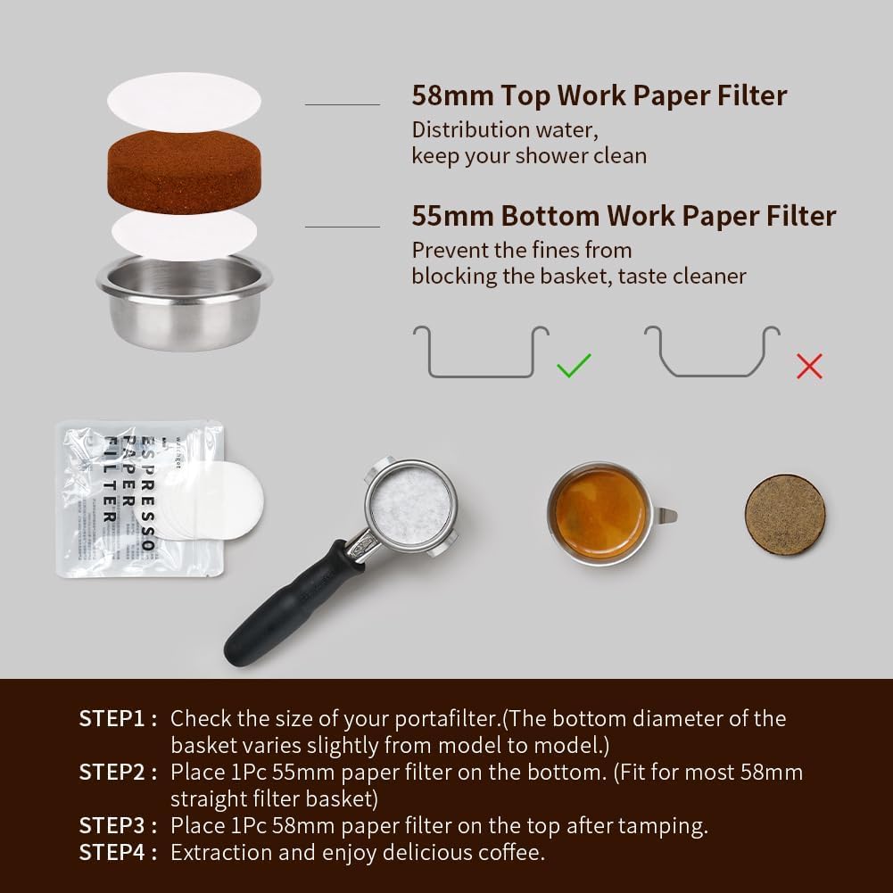 Filter Kopi Logam Layar Espres - Puck Screen Mesh ulasan dan harga