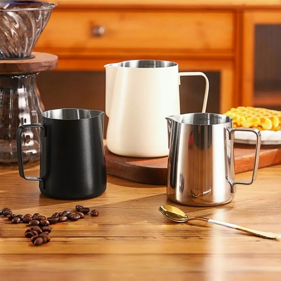 Teko Kopi Susu Buih Kendi 304  - Milk Steaming Pitcher ulasan dan harga