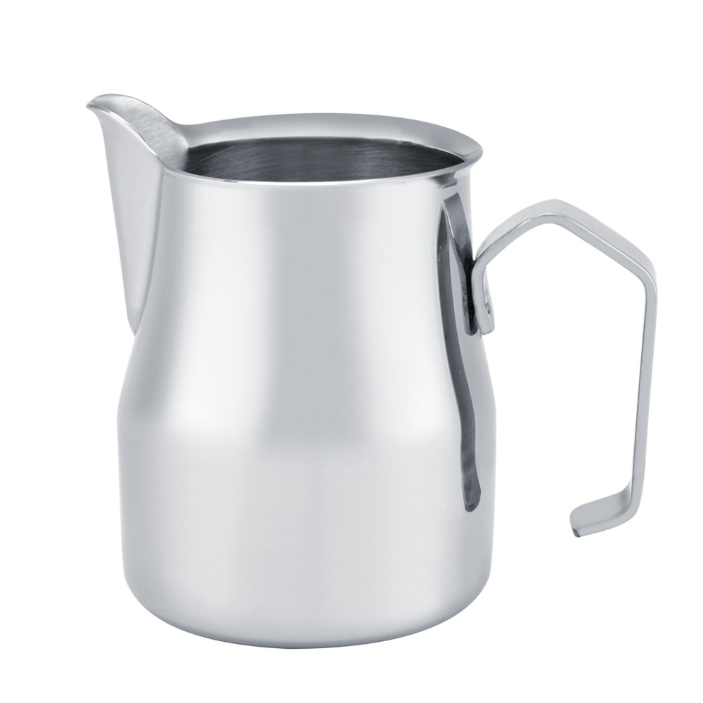 Jug Kopi Stainless Steel Perak - Milk Steaming Pitcher ulasan dan harga
