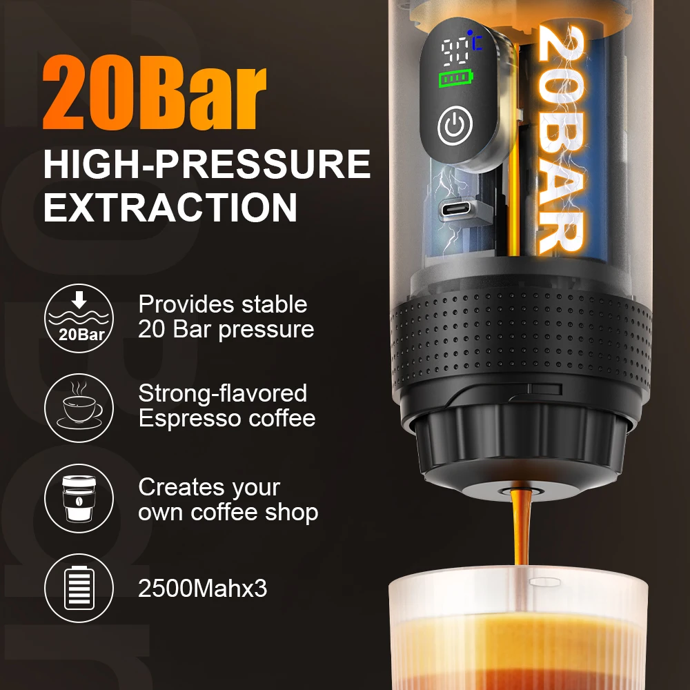 DENOKIN Pembuat Kopi Kapsul 3- - Coffee Equipment Wdt ulasan dan harga