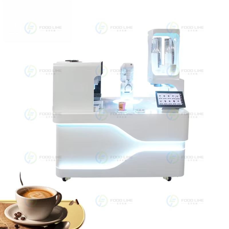 Mesin Kopi Latte Robot Otomati - Equipment Of Coffee Machine ulasan dan harga
