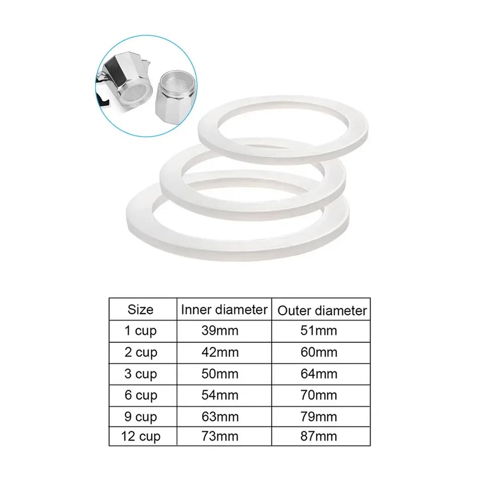 1 Buah Set Gasket Bialetti Cin - Coffee Equipment Wdt ulasan dan harga