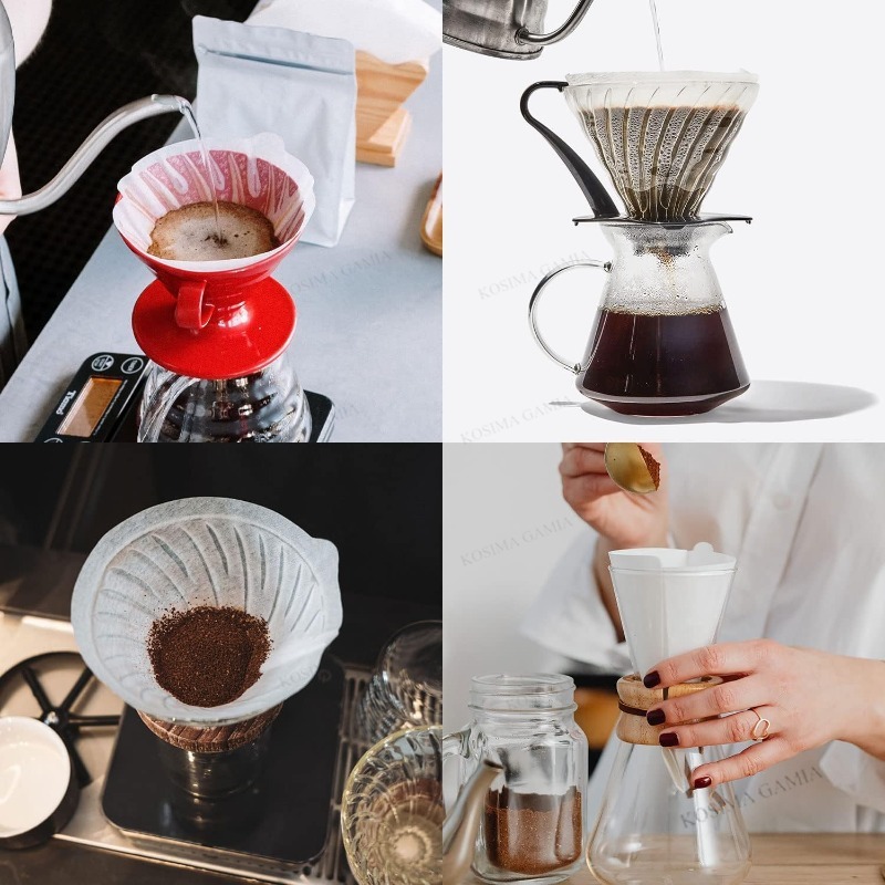 40-120 PCS Aksesoris Filter Ko - Coffee Equipment V60 ulasan dan harga